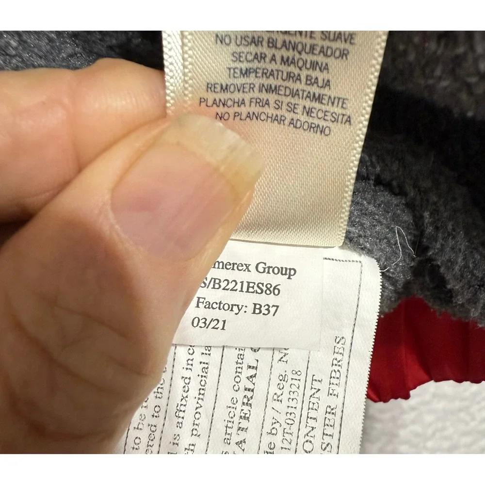 OshKosh B'gosh‎ Kids Puffer Jacket Size M 5-6 Red Navy Blue Hooded